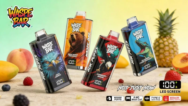 Waspe Bar 60K Puffs Vape Desechable 6