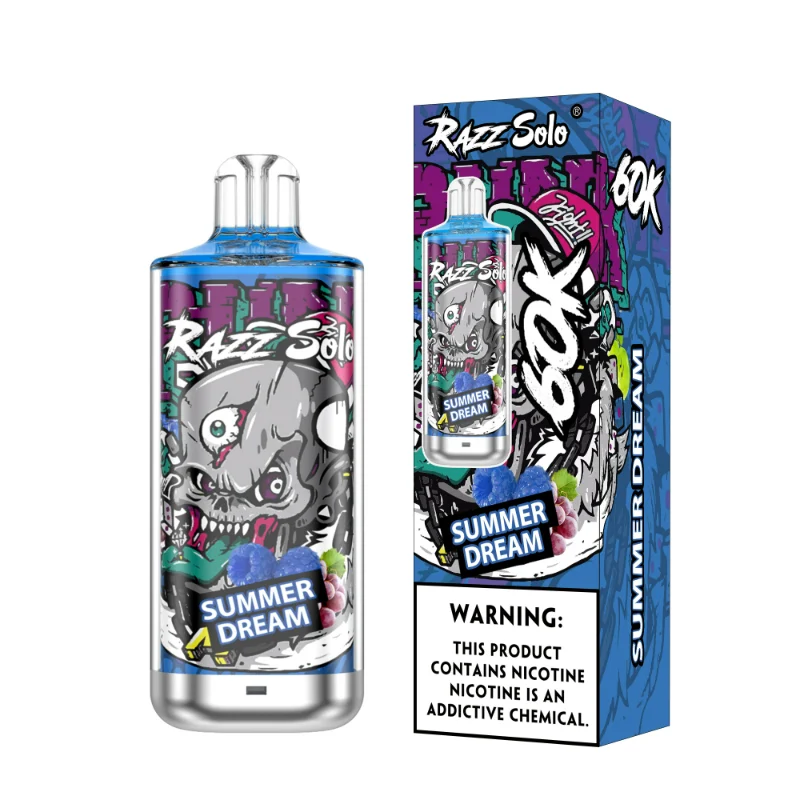 Razz Solo 60K Puffs Disposable Vape Wholesale 16 Summer Dream