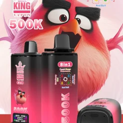 Bang King Vapen 8in1 500K Disposable Vape 2 Peach Mango Watermelon Red Bull Strawberry Red Bull Strawberry Kiwi