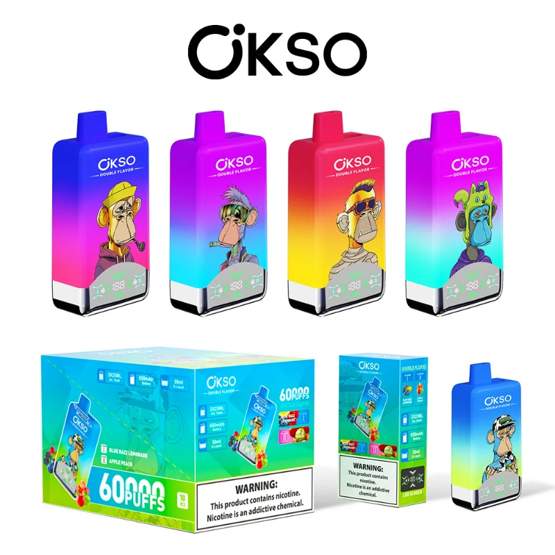 OKSO Double Flavor 60K Disposable Vape OKSO Double Flavor 60K Disposable Vape