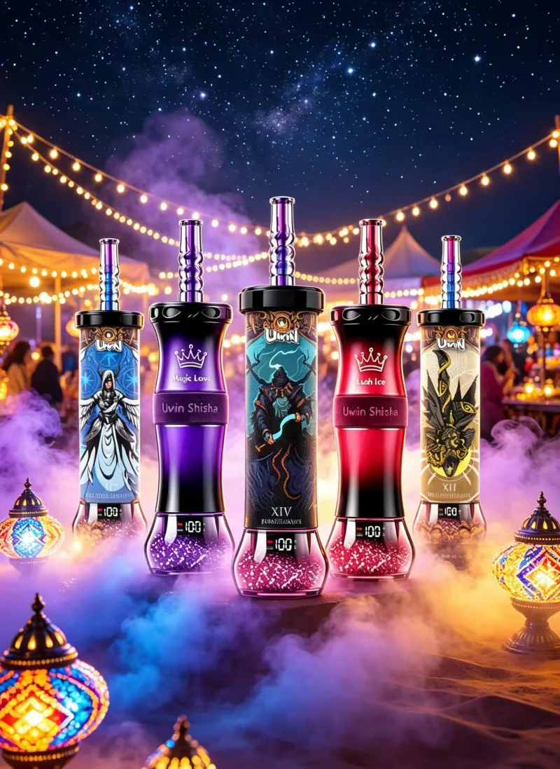 Uwin Shisha Hookah DTL 300K Wholesale Poster