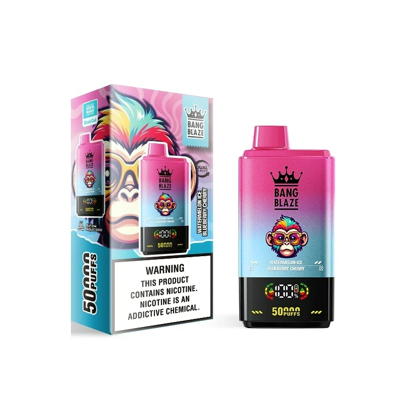 Bang Blaze 50000 Puffs Disposable Vape 2 Watermelon & Blueberry Cherry