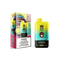 Bang Blaze 50000 Puffs Disposable Vape 3 Blueberry Ice & Peach Mango Watermelon
