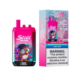 Bang Leader Stoll 200K Disposable Vape 1 Blueberry Watermelon & Watermelon Bubblegum Ice Cream & Energy Drink