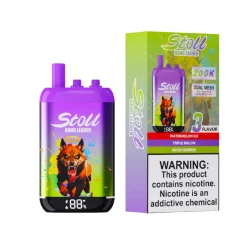 Bang Leader Stoll 200K Disposable Vape 10 Watermelon Ice & Triple Melon & Mixed Berries