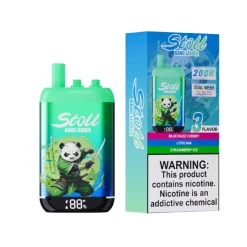 Bang Leader Stoll 200K Disposable Vape 12 Blue Razz Cherry & Love 666 & Strawberry Ice