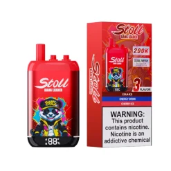 Bang Leader Stoll 200K Disposable Vape 3 Cola Ice & Energy Drink & Cherry Ice