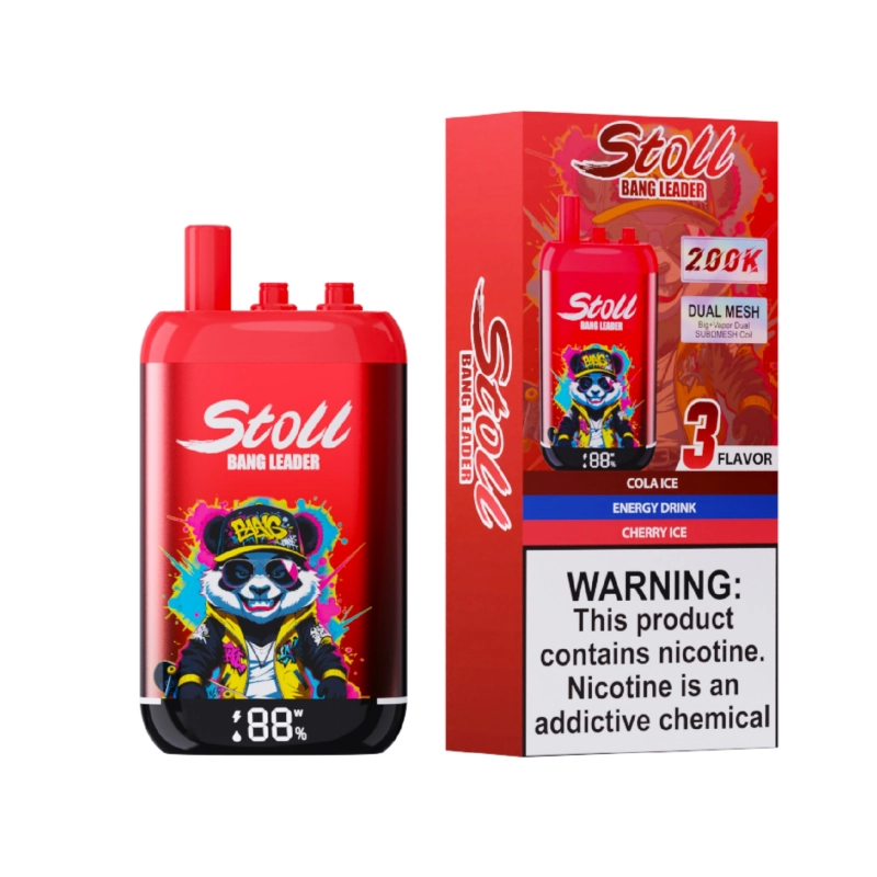 Bang Leader Stoll 200K Disposable Vape 3 Cola Ice & Energy Drink & Cherry Ice