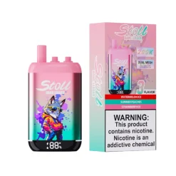 Bang Leader Stoll 200K Disposable Vape 8 Watermelon Ice & Summer Peaches & Strawberry Ice