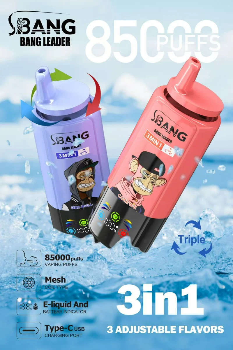 Bang Leader Triple 85000 Puffs Disposable Vape Wholesale Bang Leader Triple 85000 Puffs Disposable Vape Wholesale