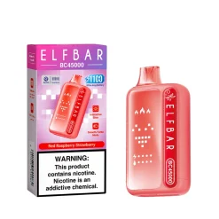 Elf Bar BC45000 Vape Red Raspberry Strawberry