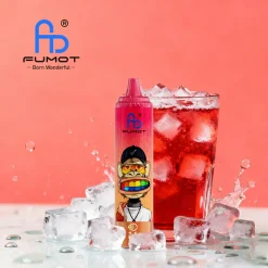 Fumot Tornado 15000 Disposable Vape 40 Red Energy Ice
