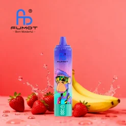 Fumot Tornado 15000 Disposable Vape 45 Strawberry Banana