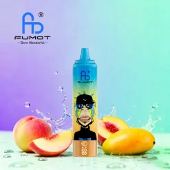 Fumot Tornado 15000 Wegwerp-vape 5 Perzik-mango