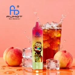 Fumot Tornado 15000 Wegwerp-vape 52 Ice Tea Peach Ice