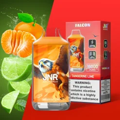 JNR Falcon 16K 16000 Puffs Disposable Vape FN18 Tangerine Lime