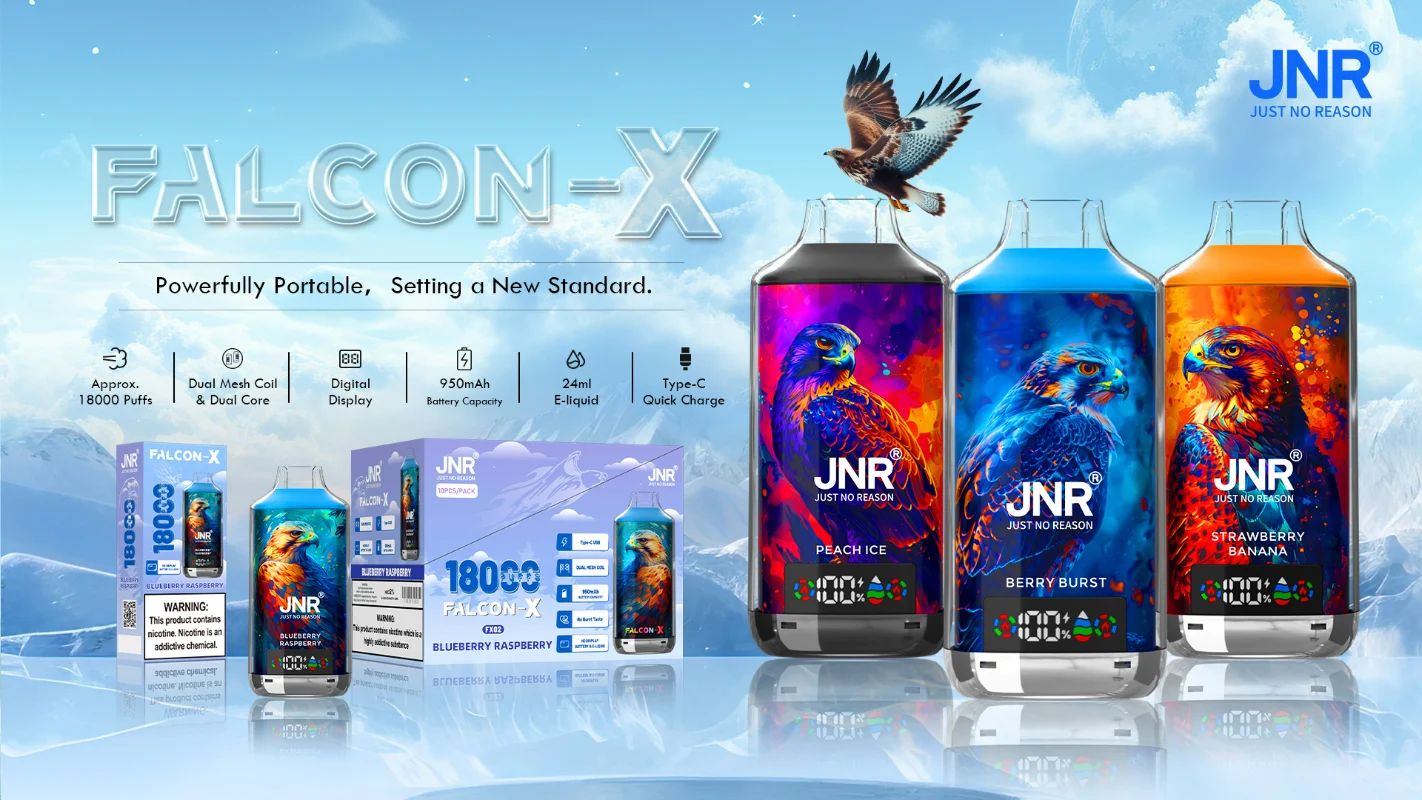 JNR Falcon X 18K Disposable Vape Wholesale JNR Falcon X 18K Disposable Vape Wholesale
