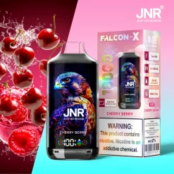 JNR Falcon X 18K Disposable Vape FX17 Cherry Berry