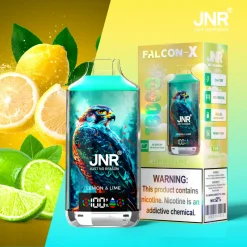 JNR Falcon X 18K Disposable Vape FX19 Lemon & Lime