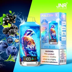 JNR Falcon X 18K Disposable Vape FX36 Mr Blue