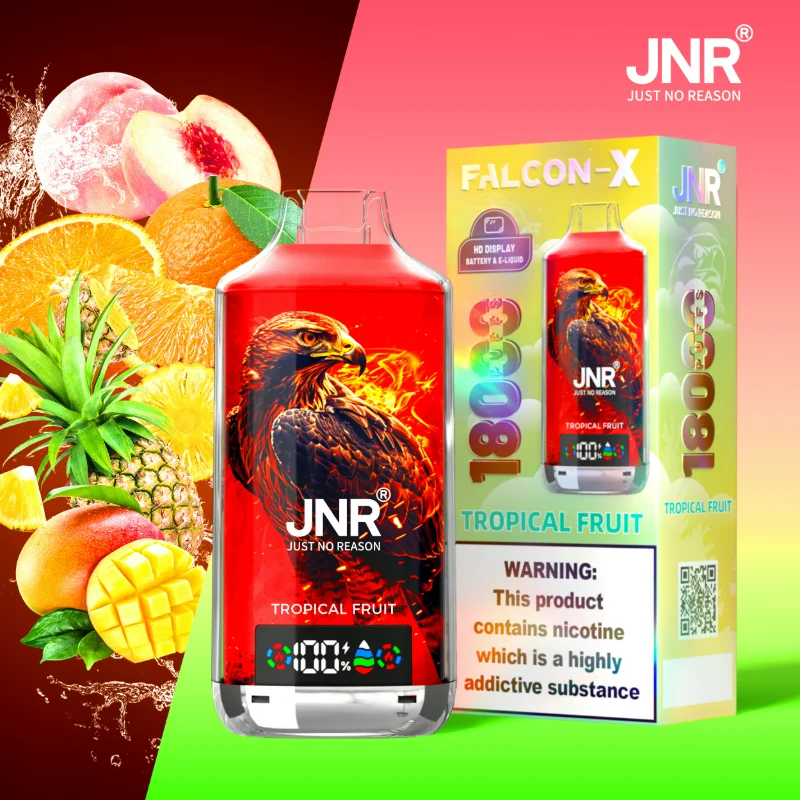 JNR Falcon X 18K Disposable Vape FX45 Tropical Fruit