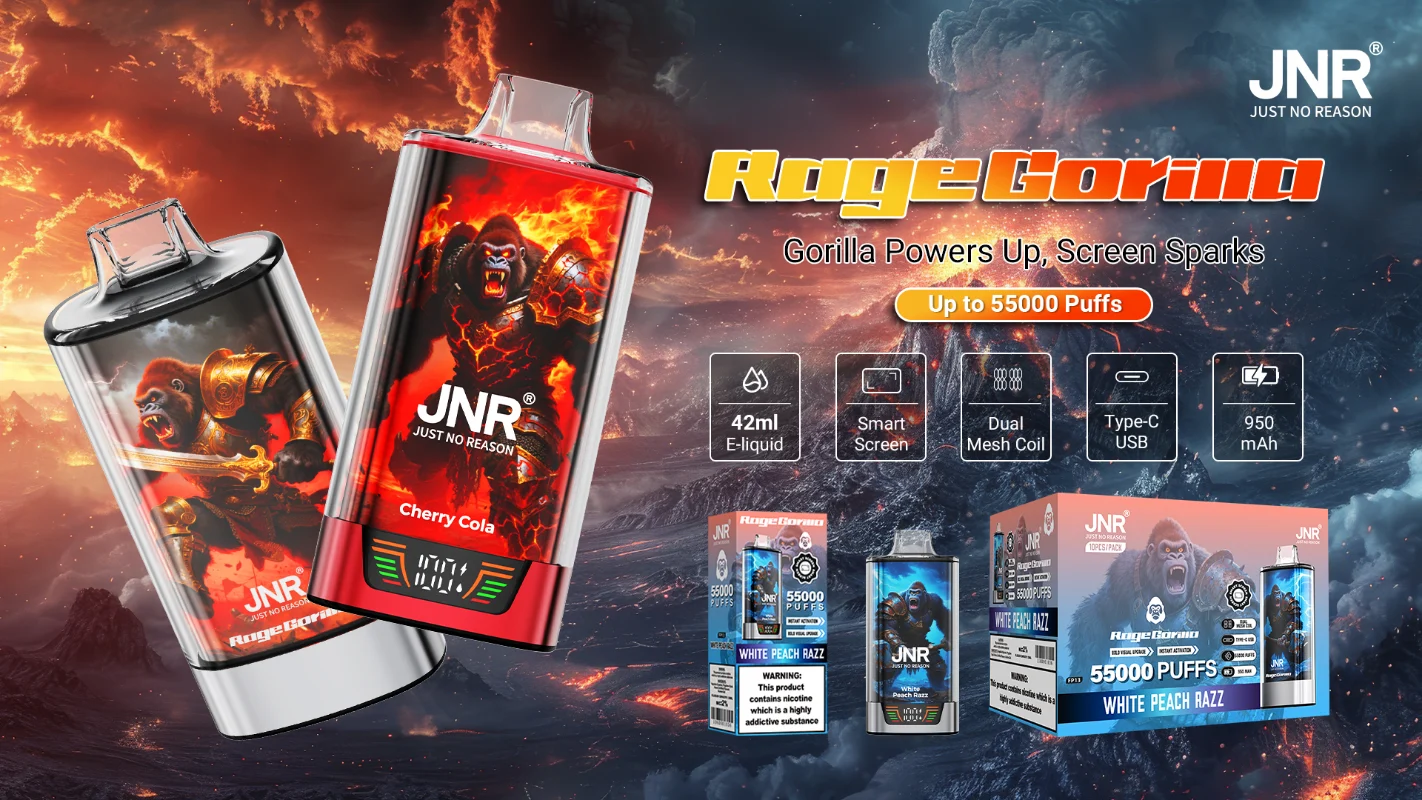 JNR Rage Gorilla 55K Disposable Vape Wholesale 2