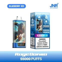 JNR Rage Gorilla 55K Disposable Vape 11 Blueberry Ice