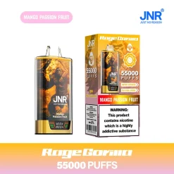JNR Rage Gorilla 55K Disposable Vape 14 Mango Passion Fruit