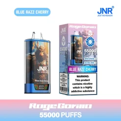 JNR Rage Gorilla 55K Disposable Vape 4 Blue Razz Cherry