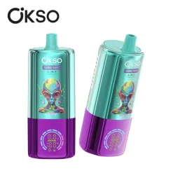OKSO 3in1 70000 Puffs Disposable Vape 10 Fresh Mint Lemon Lime Watermelon Mojito