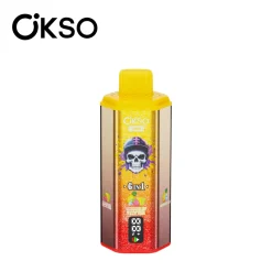 OKSO 6in1 120K Puffs Disposable Vape 3 Strawberry Gummy Bear & Pineapple Ice & Blue Razz Lemonade