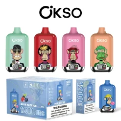 OKSO Digital Box 12000 Puffs Disposable Vape Wholesale