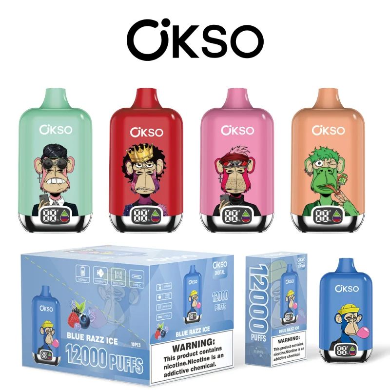 OKSO Digital Box 12000 Puffs Disposable Vape Wholesale OKSO Digital Box 12000 Puffs Disposable Vape Wholesale