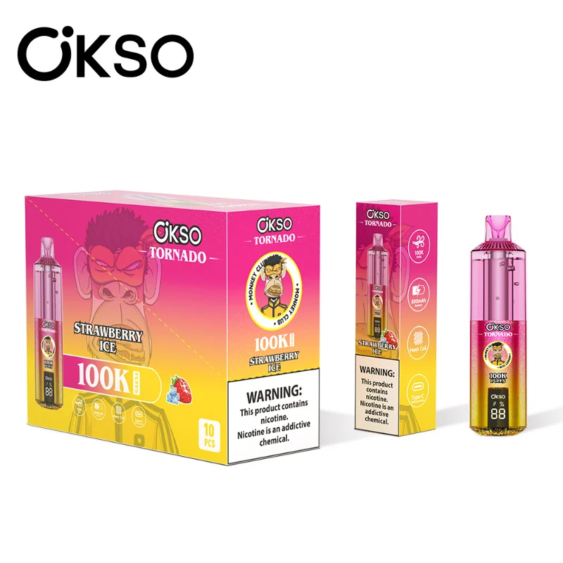 OKSO Tornado 100K RGB Disposable Vape