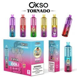 OKSO Tornado 100K RGB Disposable Vape 2