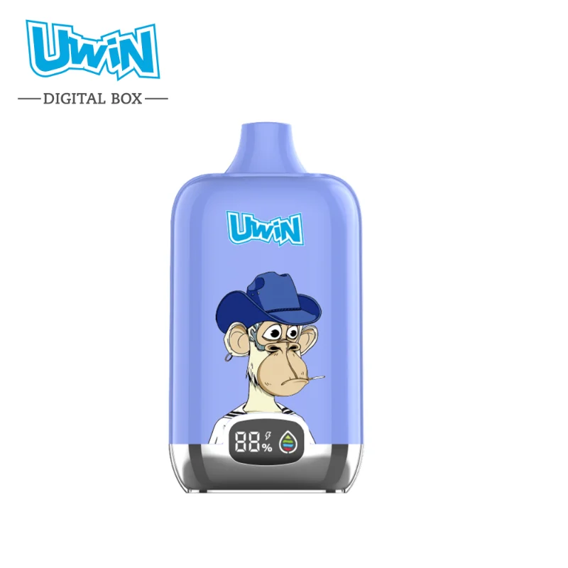 Uwin Digital Box 12000 Puffs Disposable Vape Blueberry On Ice