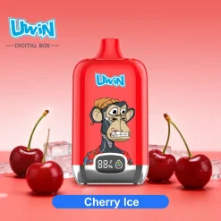Uwin Digital Box 12000 Puffs Disposable Vape Cherry Ice(1)