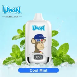 Uwin Digital Box 12000 Puffs Disposable Vape Cool Mint