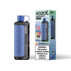 Vozol Gear Hookah 40K 40000 Puffs Disposable Vape Blueberry Mint