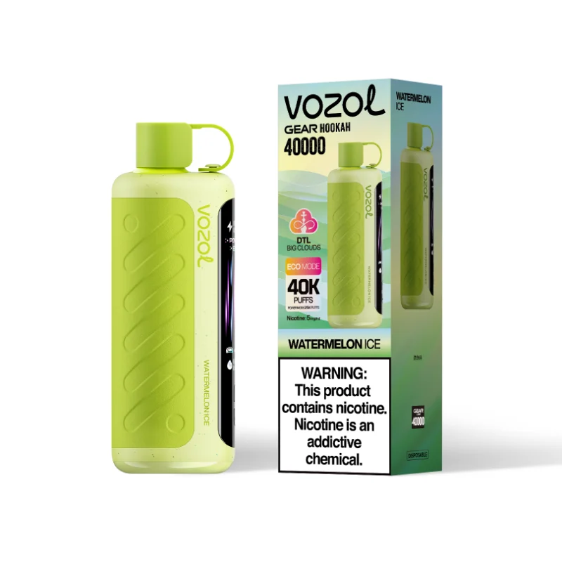 Vozol Gear Hookah 40K 40000 Puffs Disposable Vape Watermelon Ice