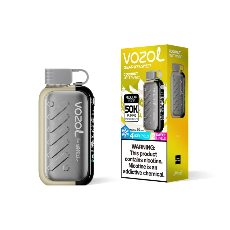 Vozol Gear Ice & Sweet 50K Disposable Vape Coconut Melt Magic Vozol Gear Ice & Sweet 50K Disposable Vape Coconut Melt Magic