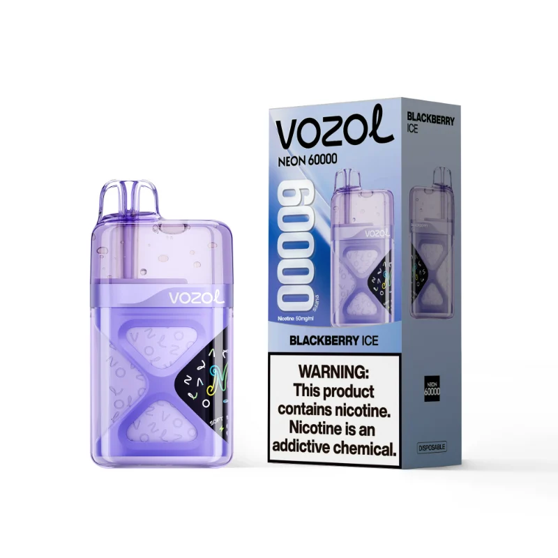 Vozol Neon 60000 Puffs Disposable Vape Blackberry Ice