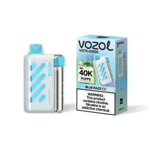 Vozol Vista 40K 40000 Puffs Disposable Vape BLUE RAZZ ICE
