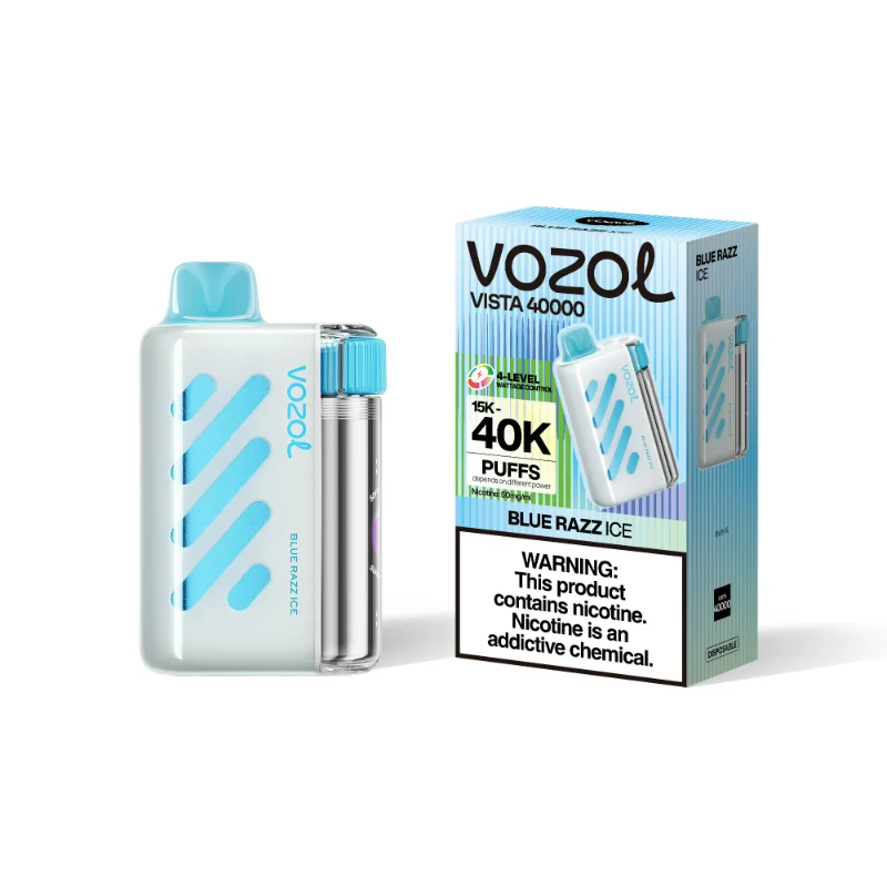Vozol Vista 40K 40000 Puffs Disposable Vape BLUE RAZZ ICE